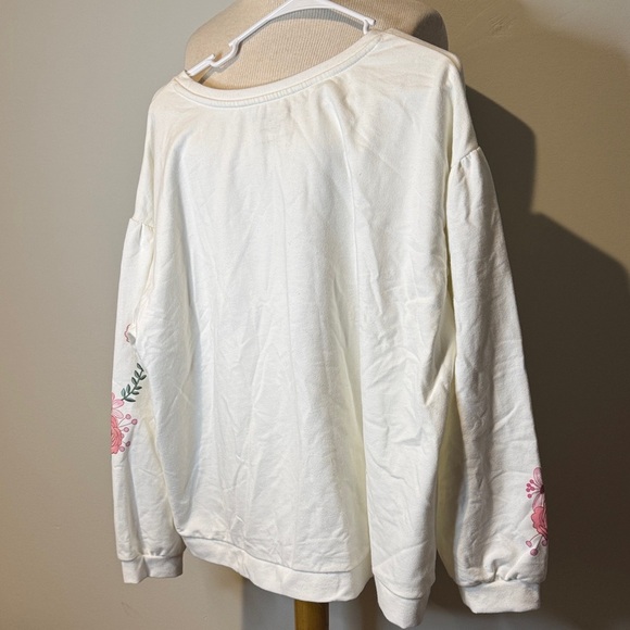 Disney cruise line  Cream Sweatshirt with Purple Design - Picture 5 of 5